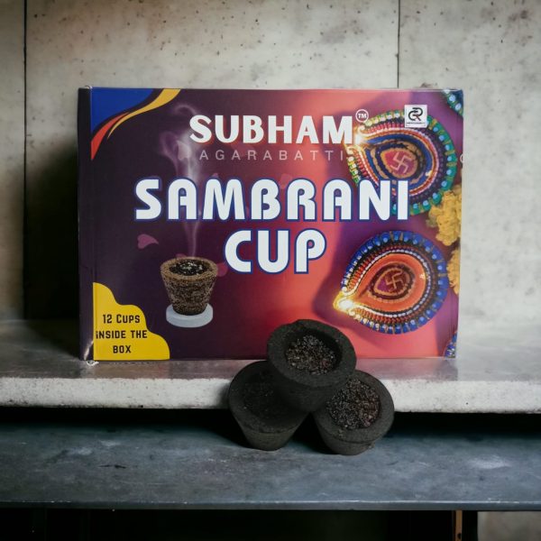 Subham Sambrani Cups (12Cups Pack) - Image 2