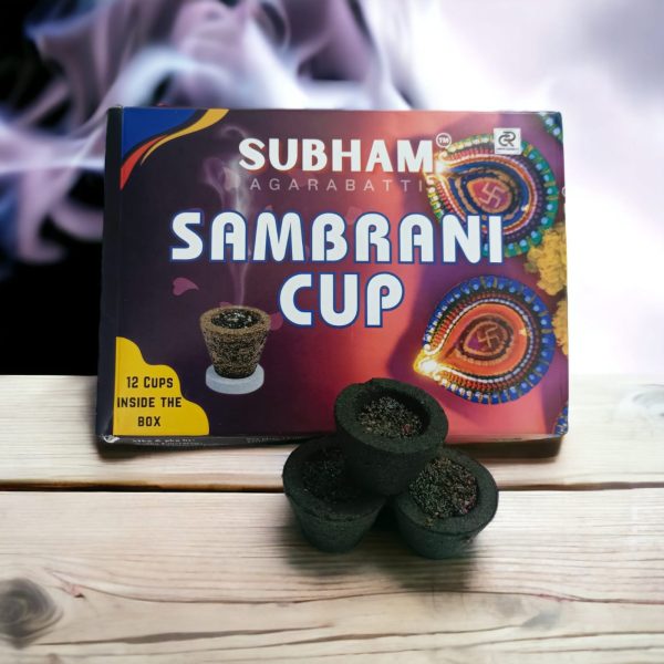 Subham Sambrani Cups (12Cups Pack)